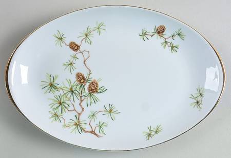 Woodland 11" Oval Serving Platter