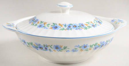 Alpine Mist Round Covered Vegetable