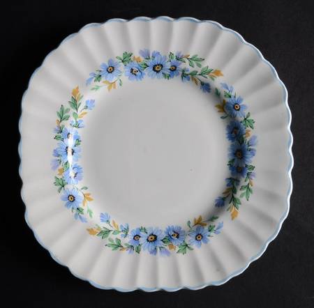 Alpine Mist Square Dessert Plate