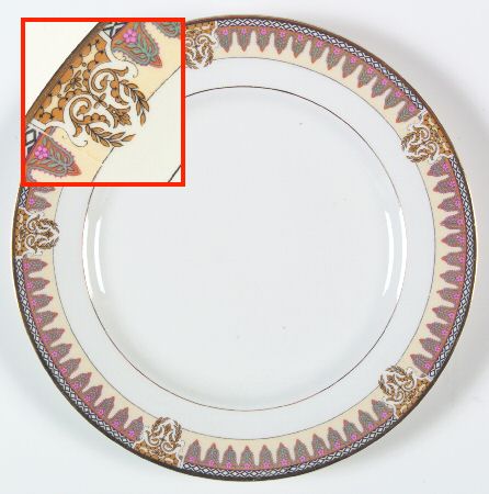Amiens Luncheon Plate