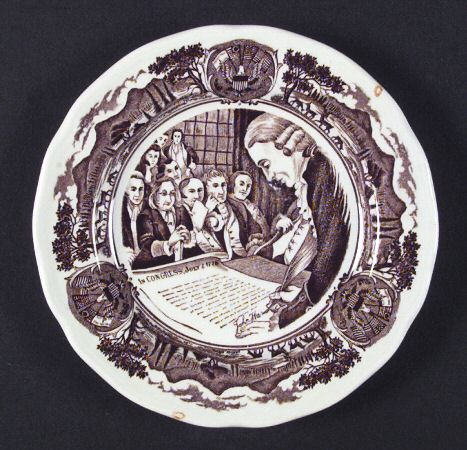 American Legend Brown Dessert/Pie Plate