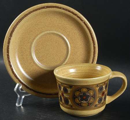 Aquarius Flat Cup & Saucer Set