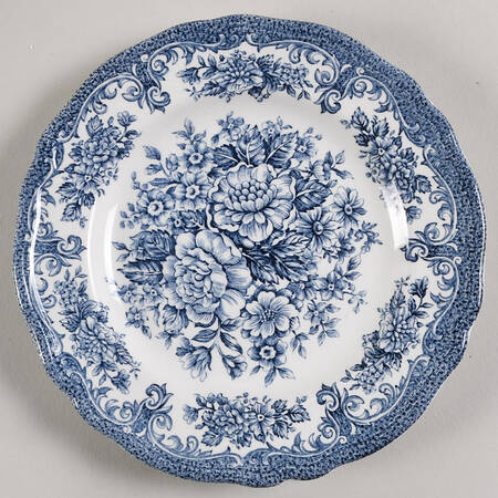 Avondale Blue Bread & Butter Plate