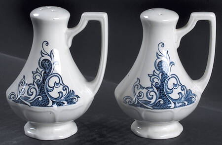 Avondale Blue Salt & Pepper Set