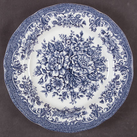 Avondale Blue Dessert/Pie Plate