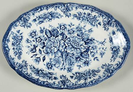 Avondale Blue Relish/Gravy Underplate
