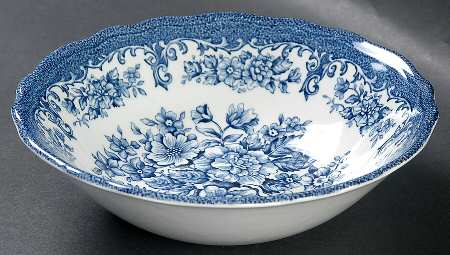 Avondale Blue Coupe Cereal Bowl