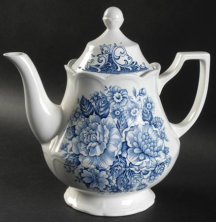 Avondale Blue Teapot & Lid