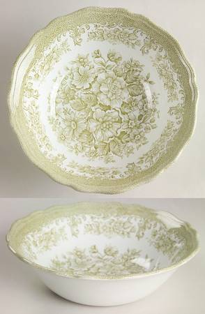 Avondale Green Coupe Cereal Bowl