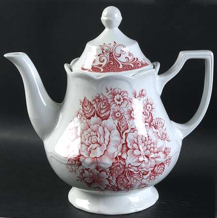 Avondale Pink Teapot & Lid