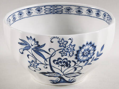 Blue Nordic Open Rice/Sugar Bowl