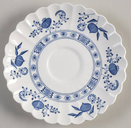 Blue Nordic Saucer for Demitasse Cup