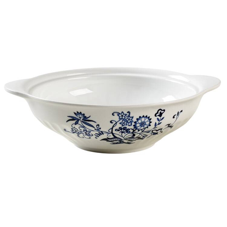 Blue Nordic Round Vegetable No Lid