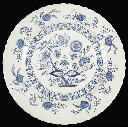 Blue Nordic Dinner Plate
