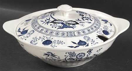 Blue Nordic Tureen &  Lid