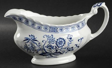 Blue Nordic Gravy Boat