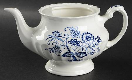 Blue Nordic Mini Teapot No Lid