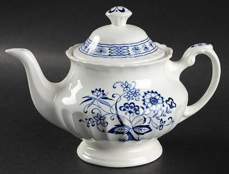Blue Nordic Mini Teapot & Lid