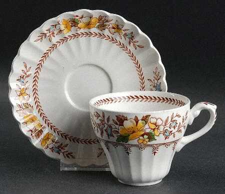 Braemar Flat Cup & Saucer Set