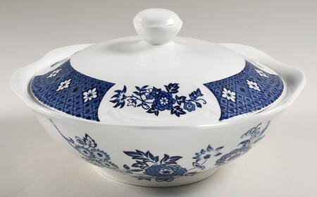 Cathay Round Covered Vegetable