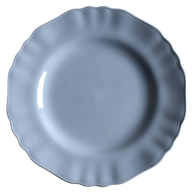 Glamour-Celeste Blue Dessert/Pie Plate