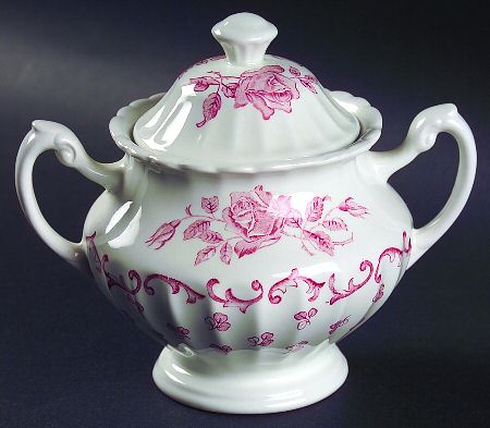 Chantilly Sugar Bowl & Lid