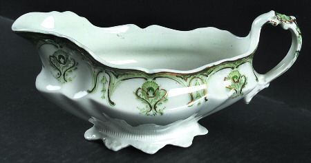 Chatham Green Gravy Boat