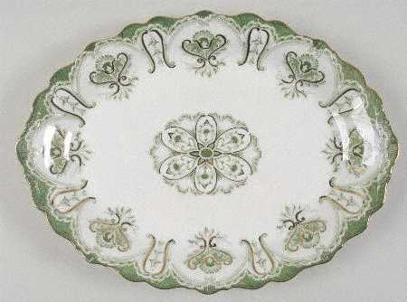 Chatham Green 14" Oval Serving Platter