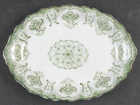Chatham Green 10" Oval Serving Platter