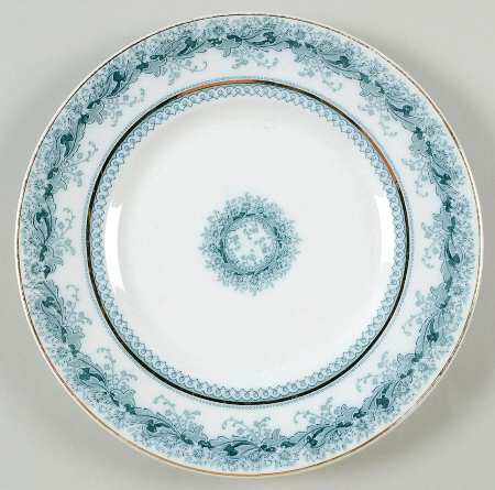 Chaplet Blue (Smooth) Salad Plate