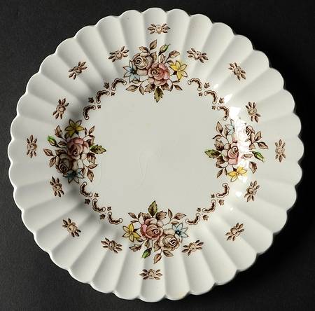 Chatsworth Multicolor Dessert/Pie Plate