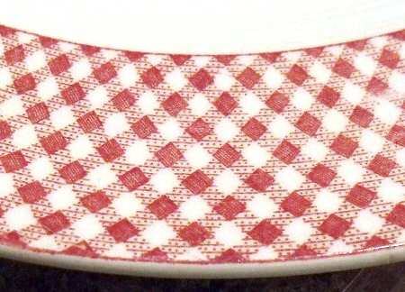 Check Dinner Plate