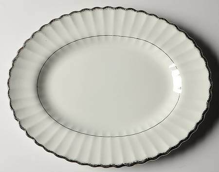 Cheltenham Silver 11" Oval Serving Platter