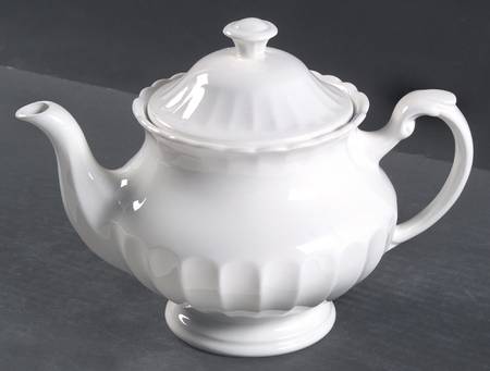 Classic White Teapot & Lid