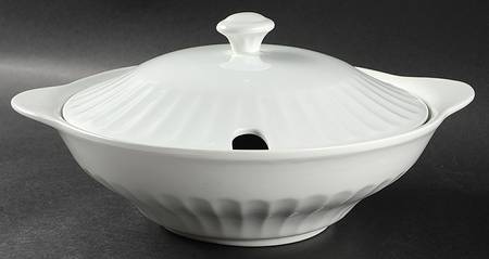 Classic White Tureen &  Lid