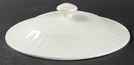 Classic White Lid for Round Vegetable