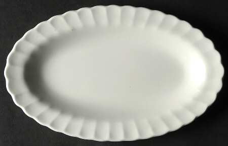 Classic White Relish/Gravy Underplate