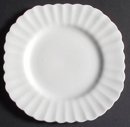 Classic White Square Dessert Plate