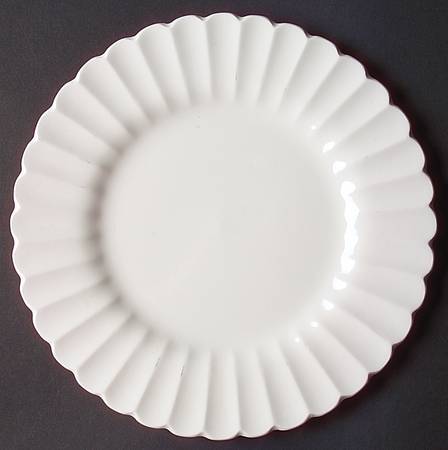Classic White Dessert/Pie Plate