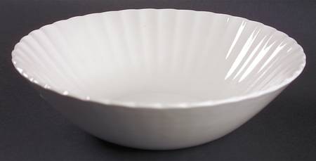 Classic White 8" Round Vegetable Bowl