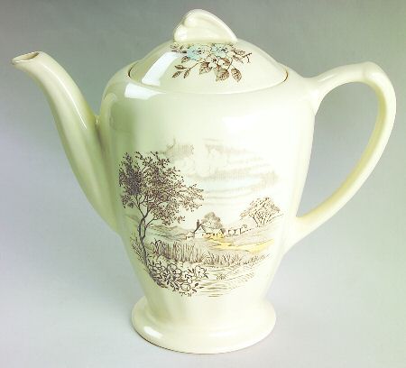 Country Life Coffee Pot & Lid