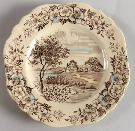 Country Life Dessert/Pie Plate