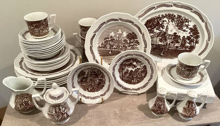 Colonial Brown Creamer