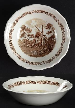 Colonial Brown Fruit/Dessert (Sauce) Bowl