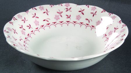 Cornflower Pink Fruit/Dessert (Sauce) Bowl