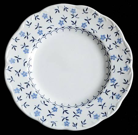 Cornflower Blue Bread & Butter Plate