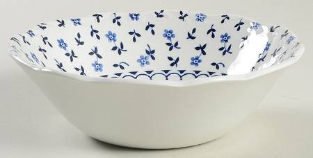 Cornflower Blue Coupe Cereal Bowl