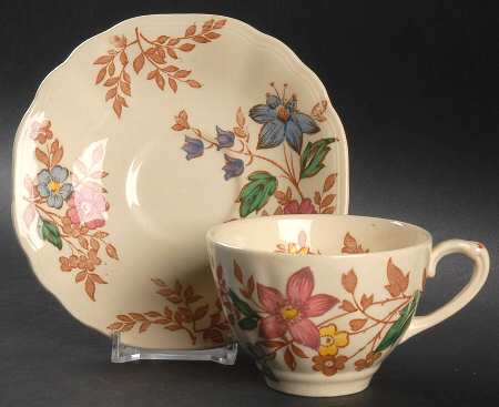 Cotswold Flat Cup & Saucer Set