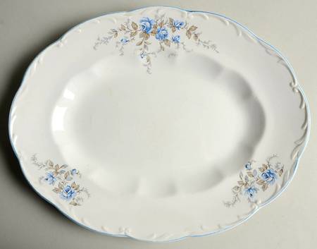 Dellwood 12" Oval Serving Platter