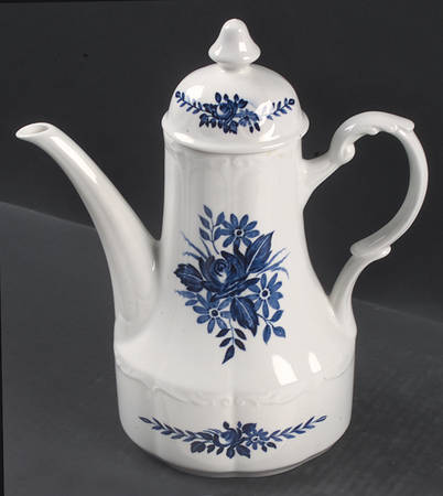 Dresden Blue Coffee Pot & Lid